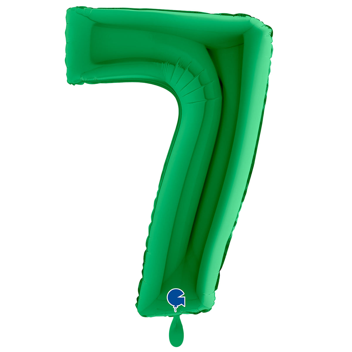 1 Ballon XXL - Chiffre 7 - Vert
