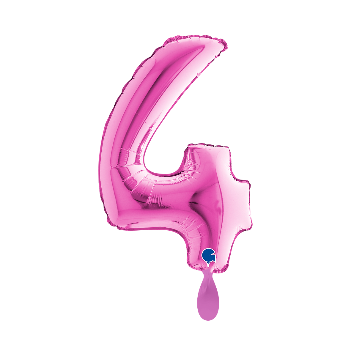1 Ballon XS - Nummer 4 - Fuxia