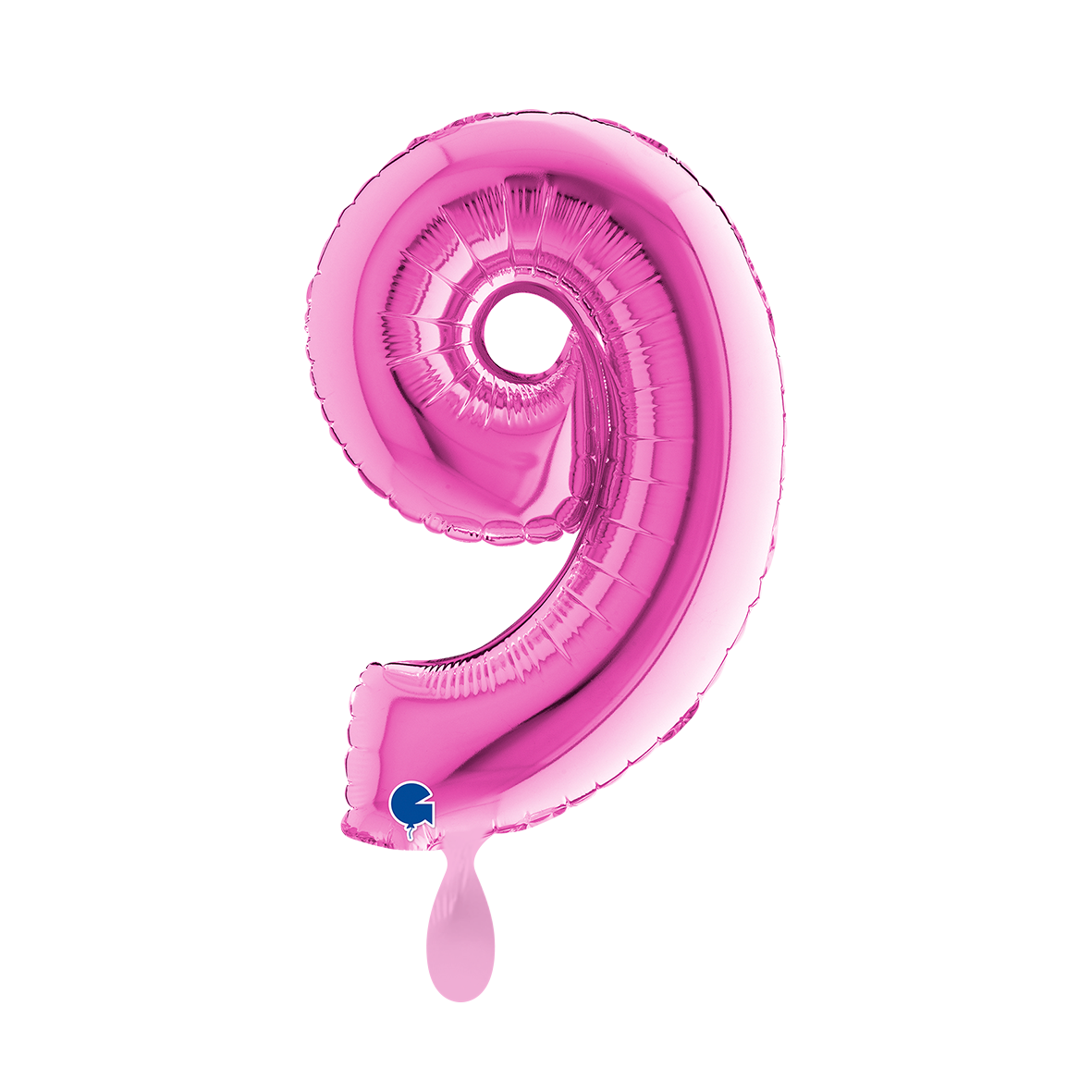 1 Ballon XS - Nummer 9 - Fuxia