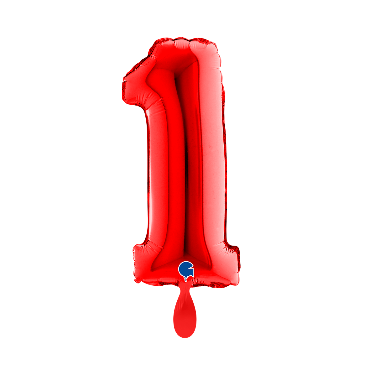 1 Ballon XS - Nummer 1 - Rot