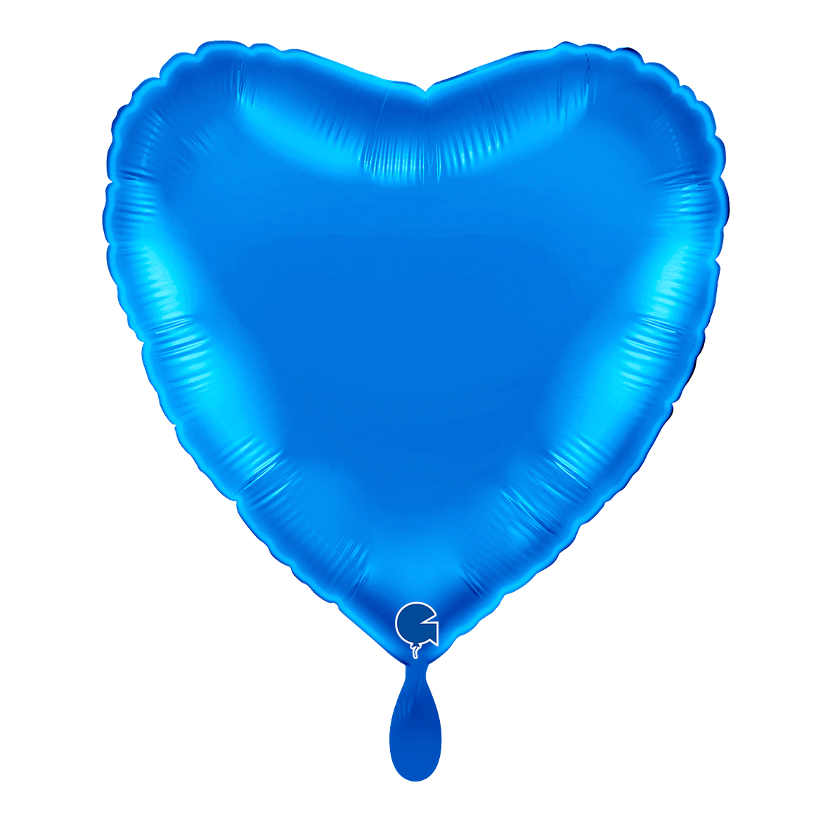 1 Ballon - Hart - Blauw