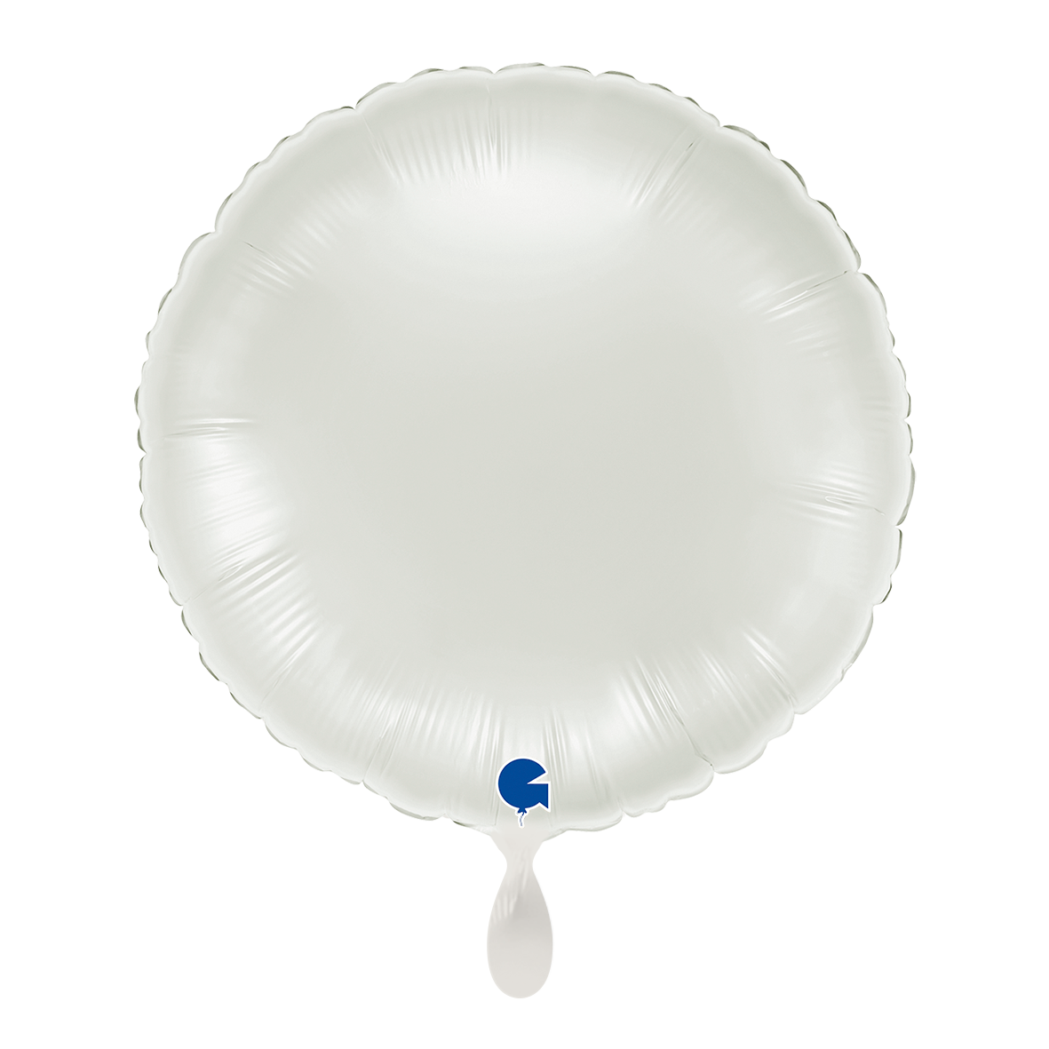 1 Ballon - Rond - Blanc