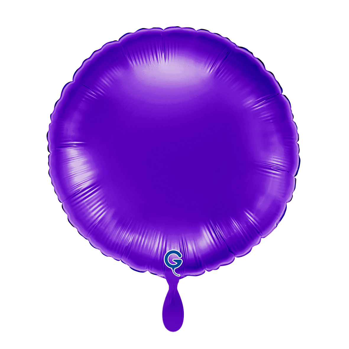 1 Ballon - Rond - Violet Royal Métallisé