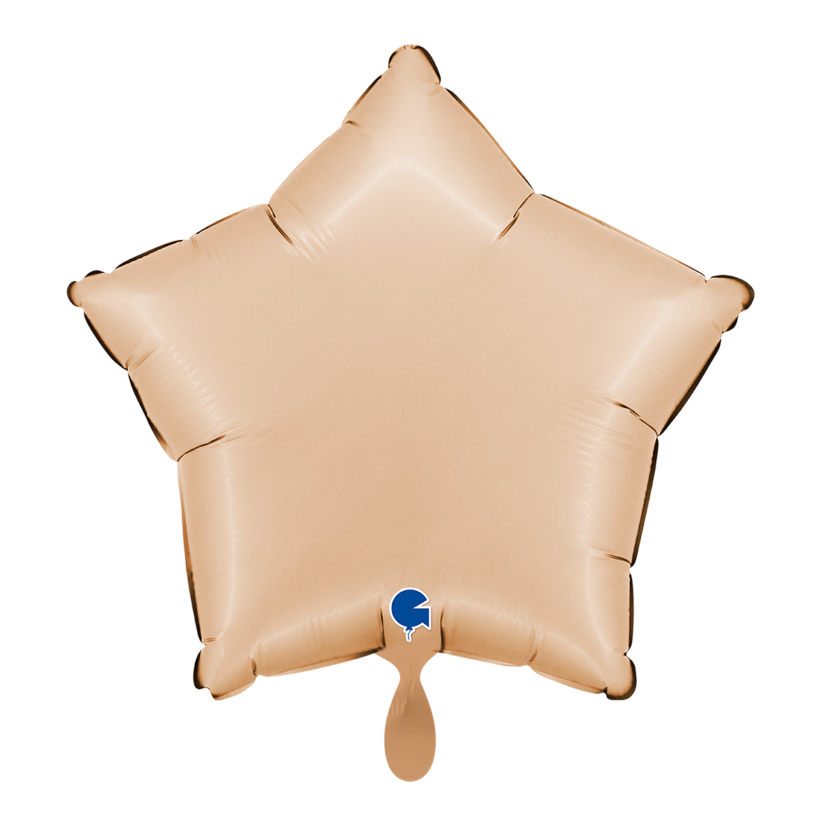 1 Ballon - Stern - Satin Nude
