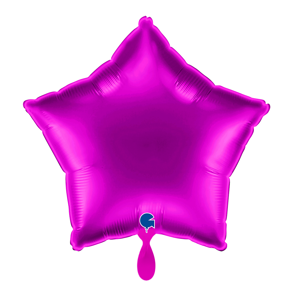 1 Ballon - Ster - Paars
