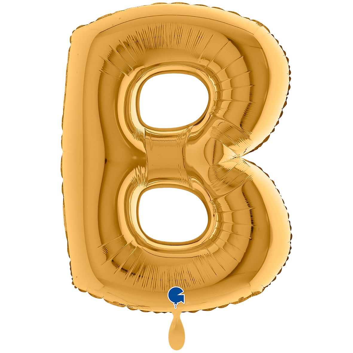 1 Ballon XXL - Lettre B - Or