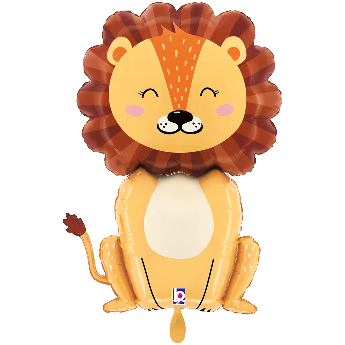1 Ballon XXL - Lion de la jungle