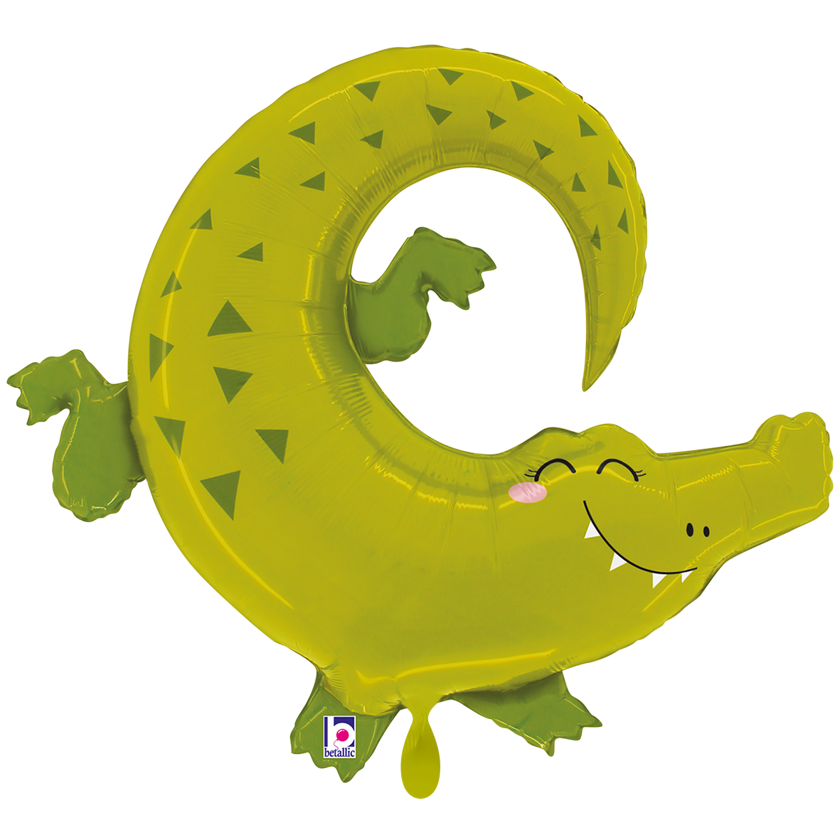 1 Ballon XXL - Alligator de la jungle