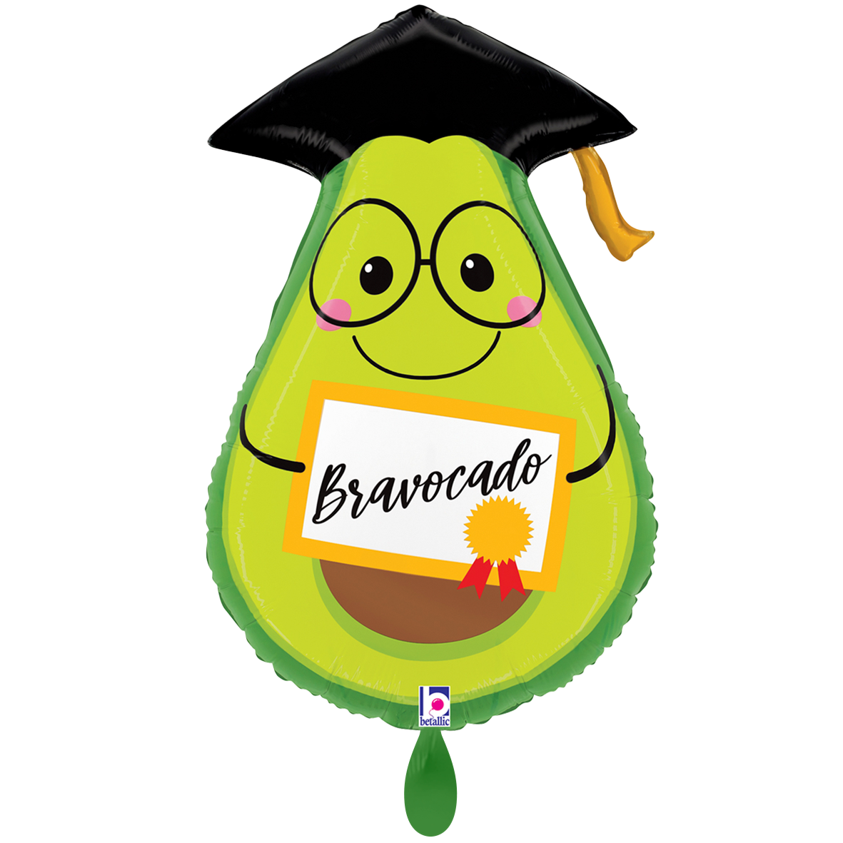 1 Ballon XXL - Félicitations Bravocado