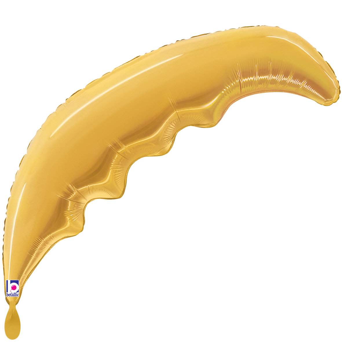 1 ballon XXL - palmblad-goud