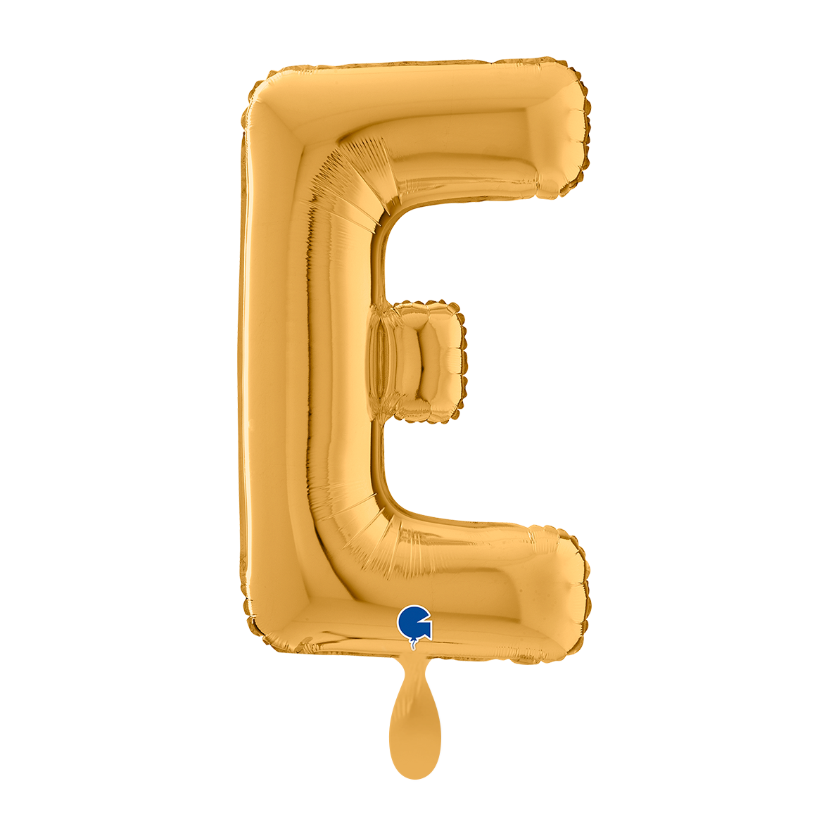 1 Ballon XL - Lettre E - Or