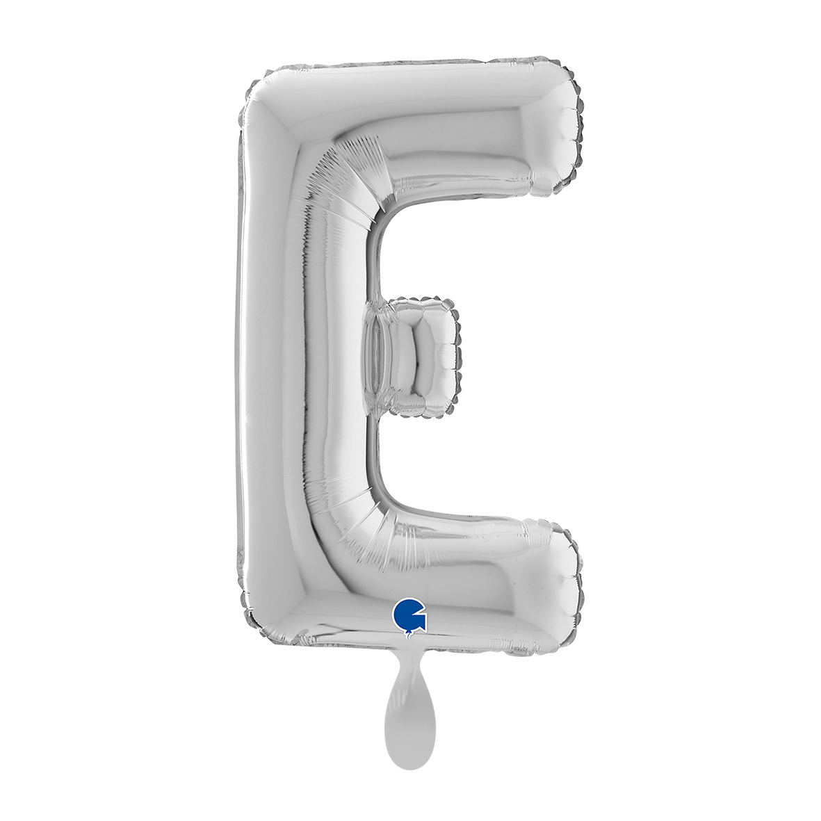 1 Ballon XL - Lettre E - Argent
