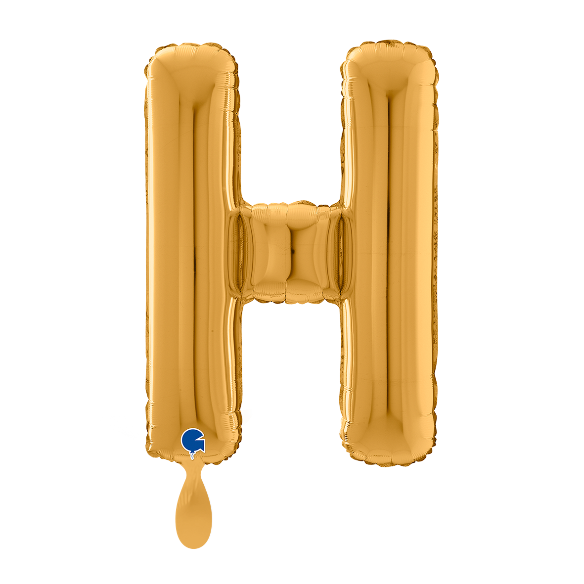 1 Ballon XL - Lettre H - Or