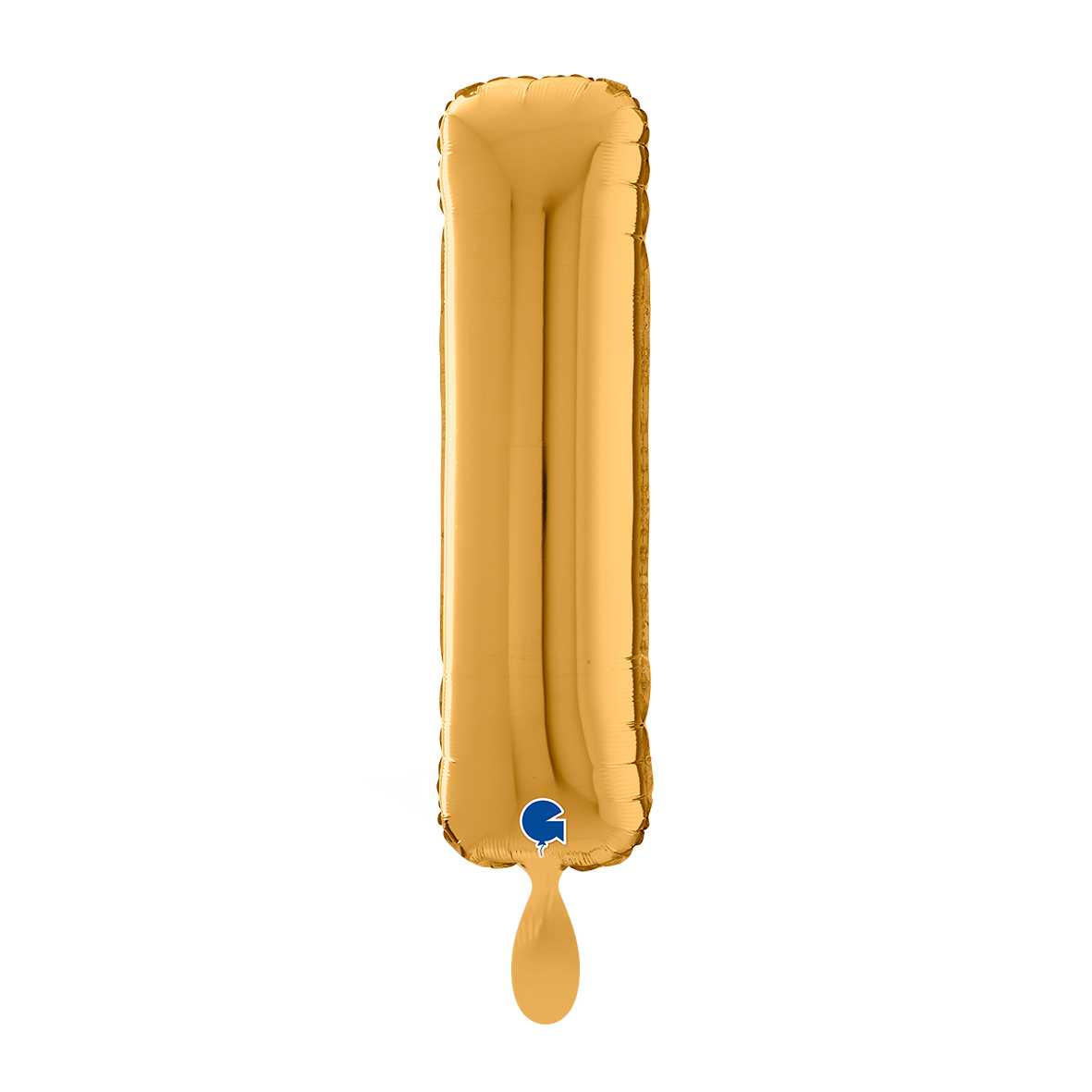 1 Ballon XL - Letter I - Goud