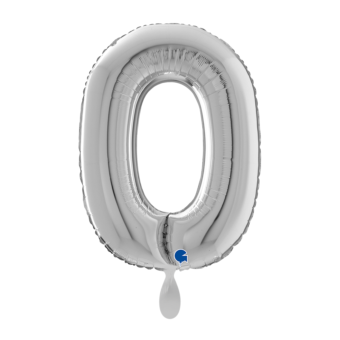1 Ballon XL - Lettre O - Argent