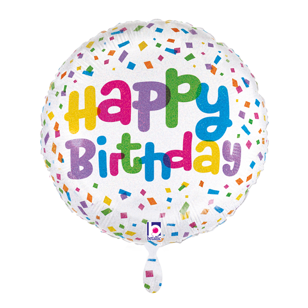 1 Ballon - Cue The Confetti Birthday