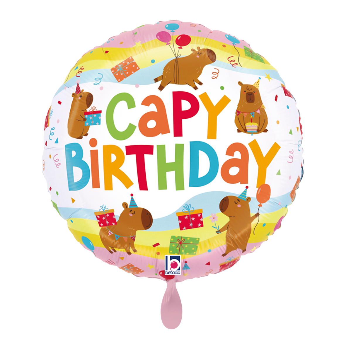 1 Ballon - Anniversaire Capybara