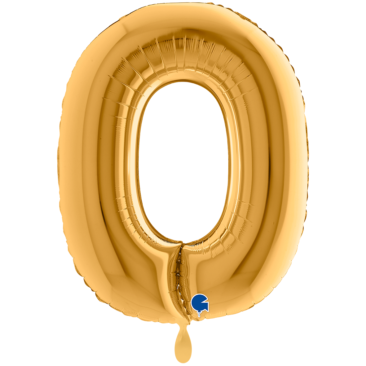 1 Ballon XXL – Letter O – Goud