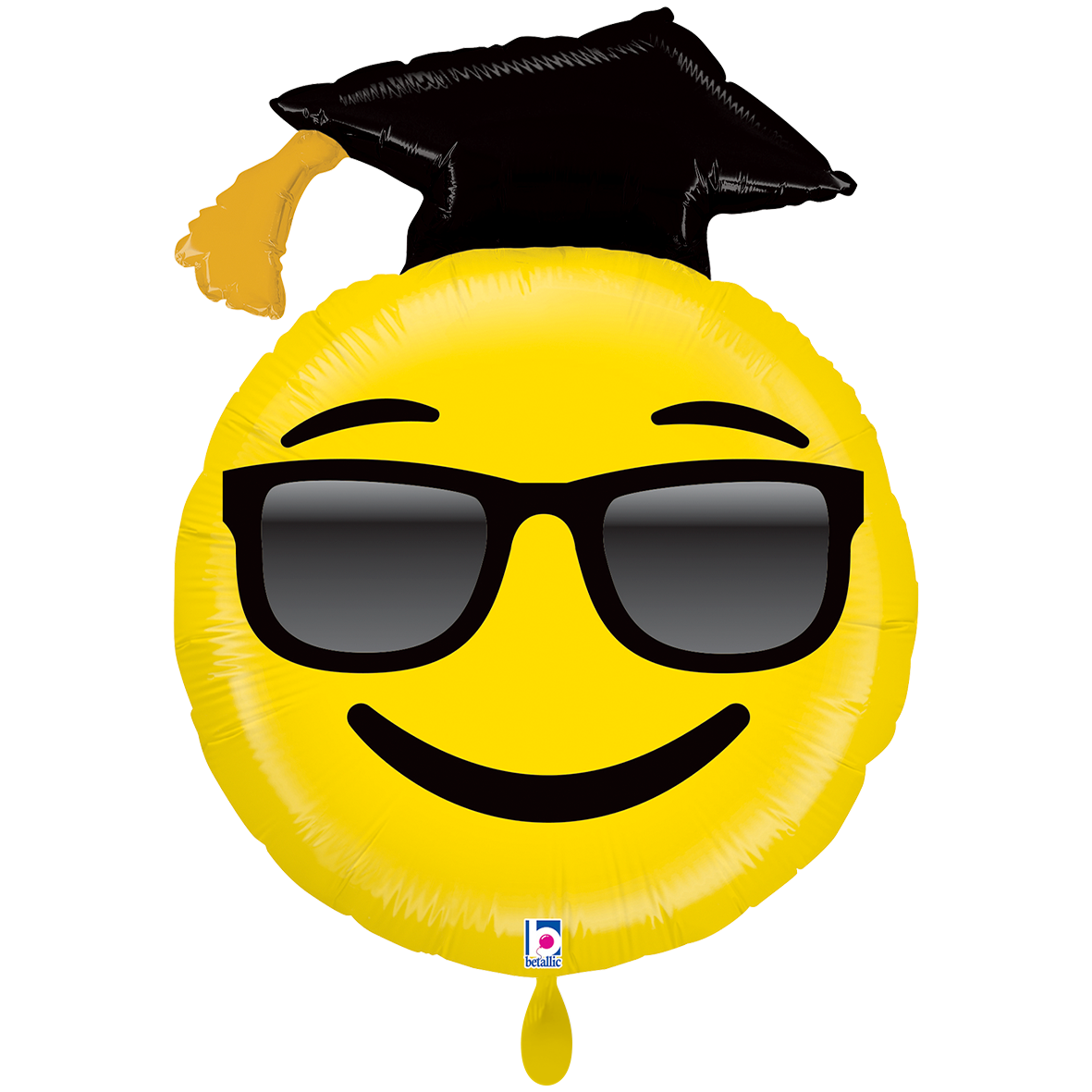 1 Ballon XXL - Emoji Grad