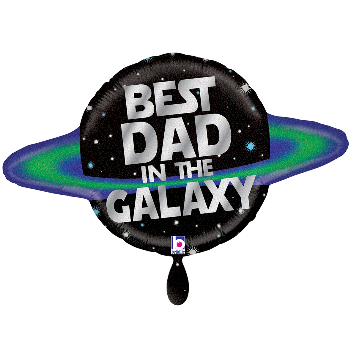 1 Ballon XXL - Galactic Dad