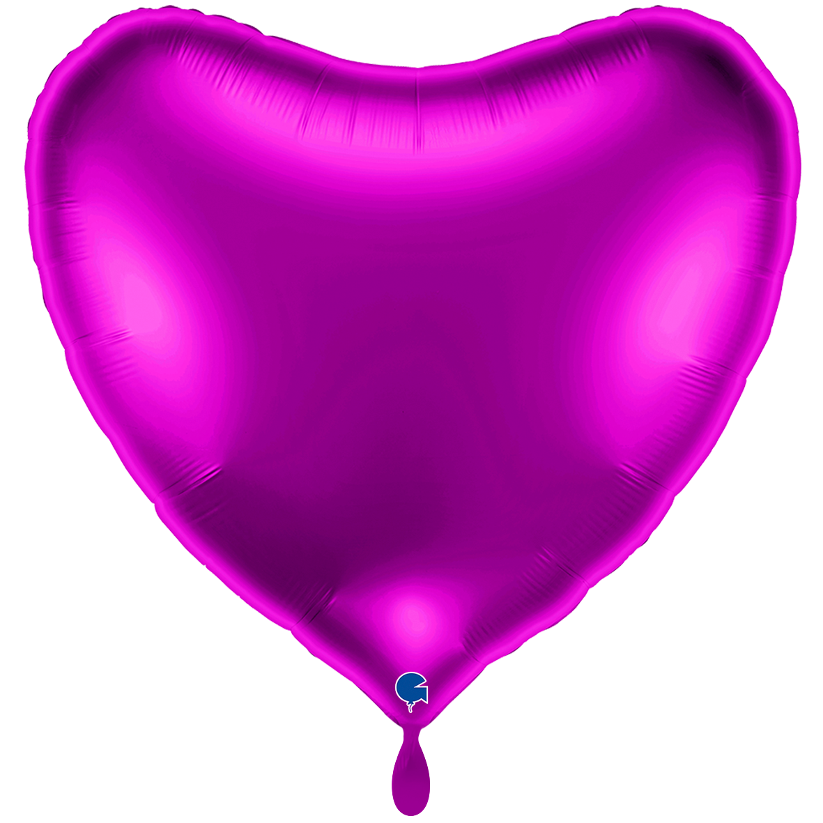 1 Ballon XXL - Cœur - Violet