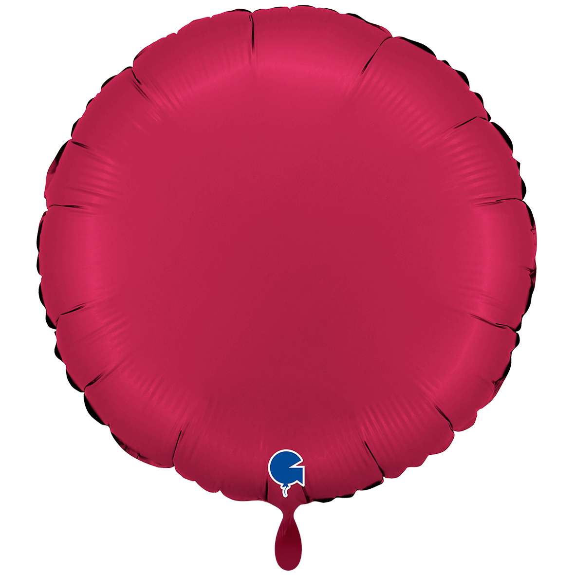 1 Ballon XXL - Rond - Satijn Kers