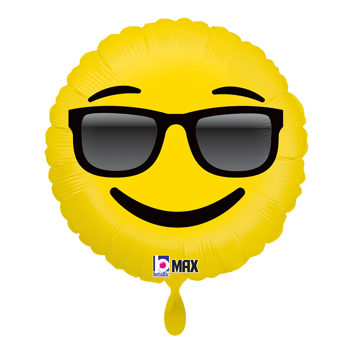 1 Ballon - Émoji Lunettes de soleil