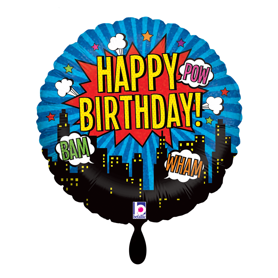 1 Ballon - Anniversaire Super-héros