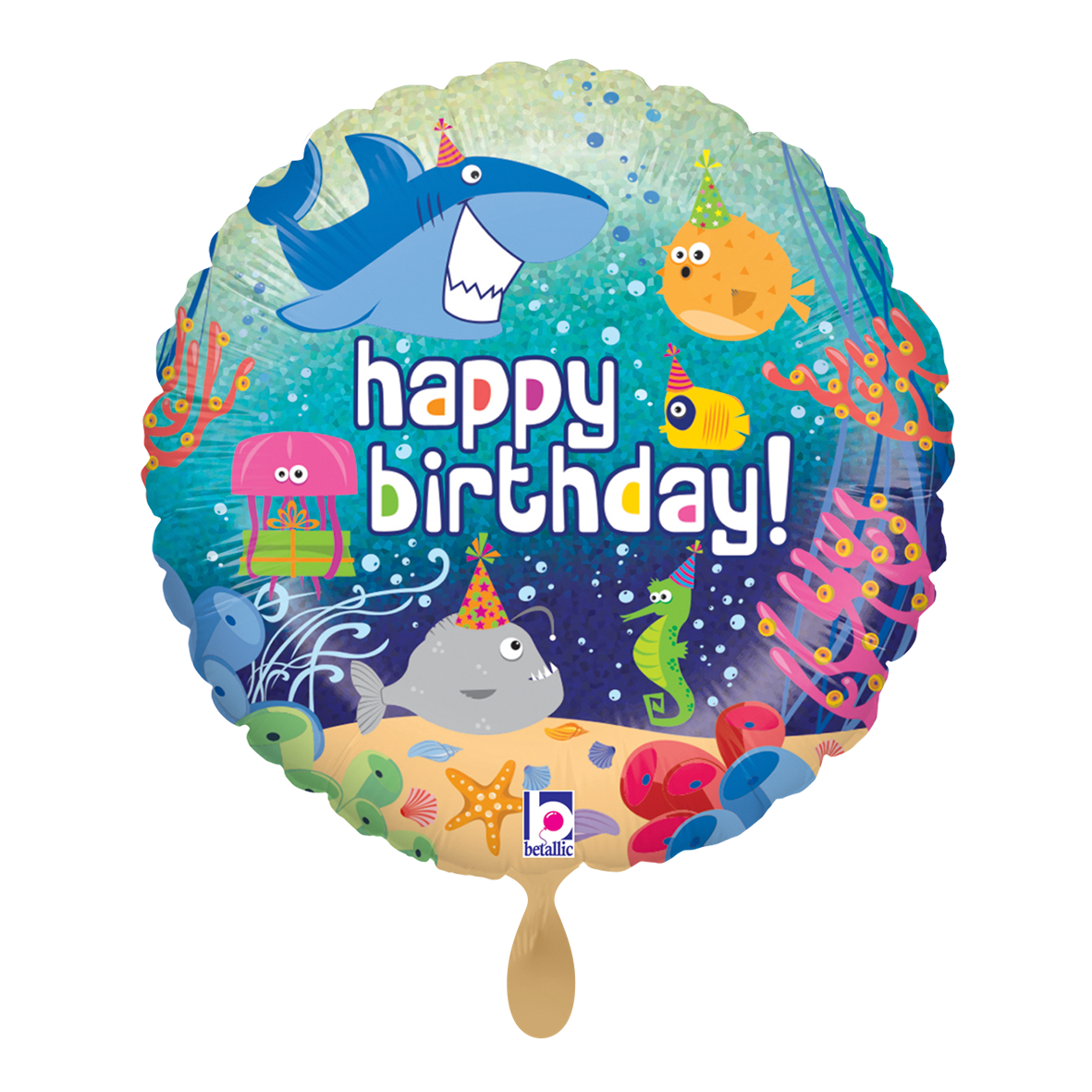 1 ballon - Anniversaire Océan