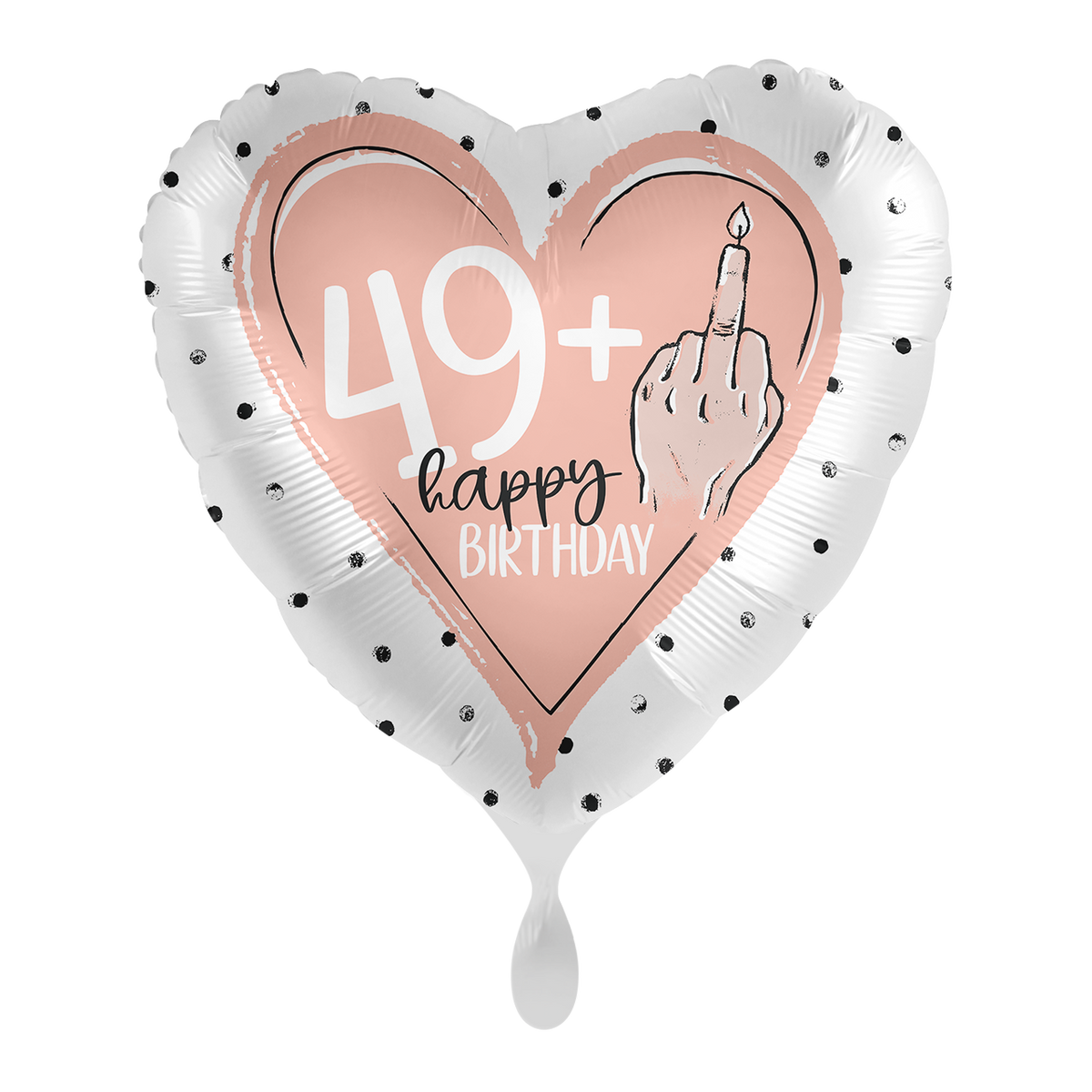 1 Ballon - Glanzend - 49+1 - ENG