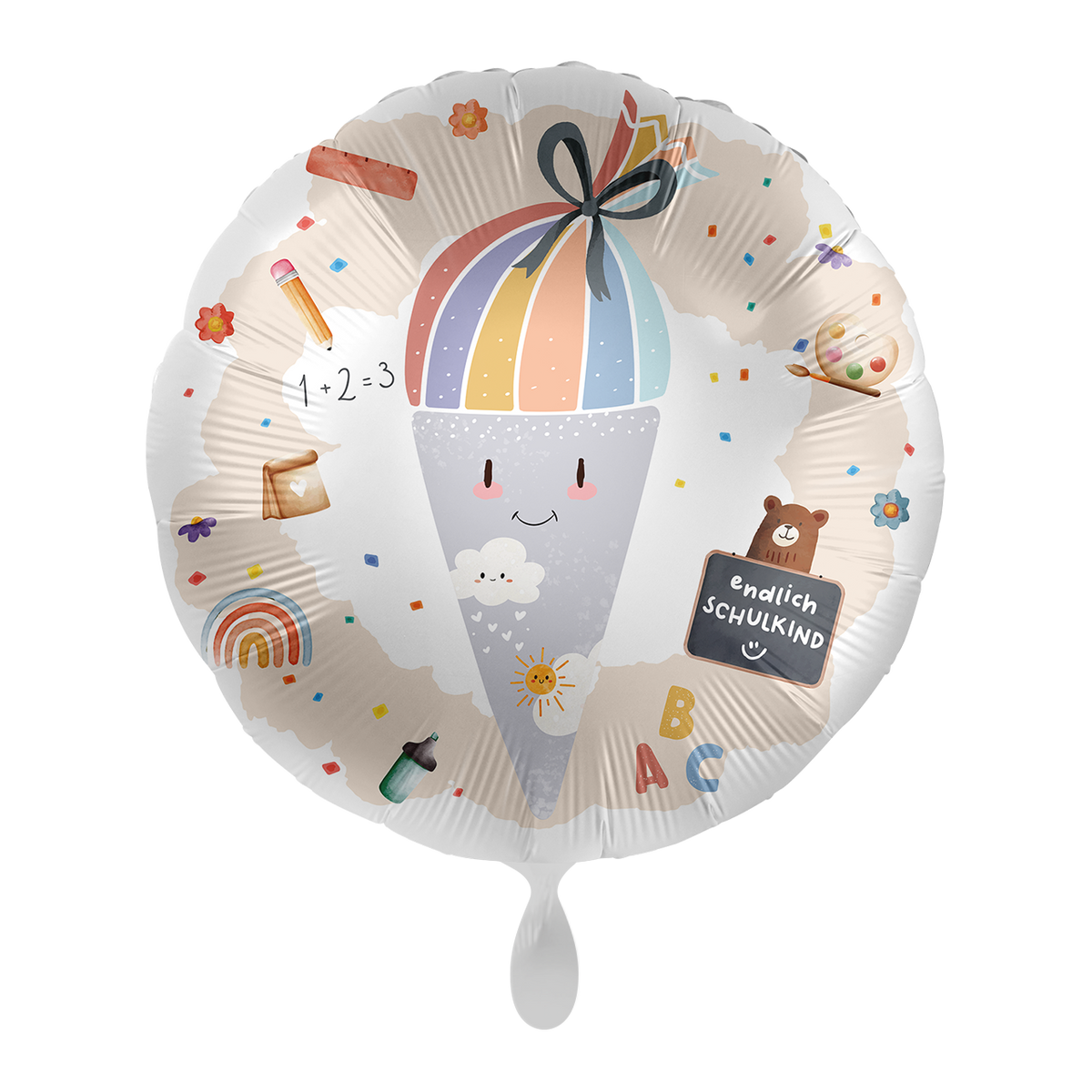 1 Ballon - École - Cornet surprise - ALL
