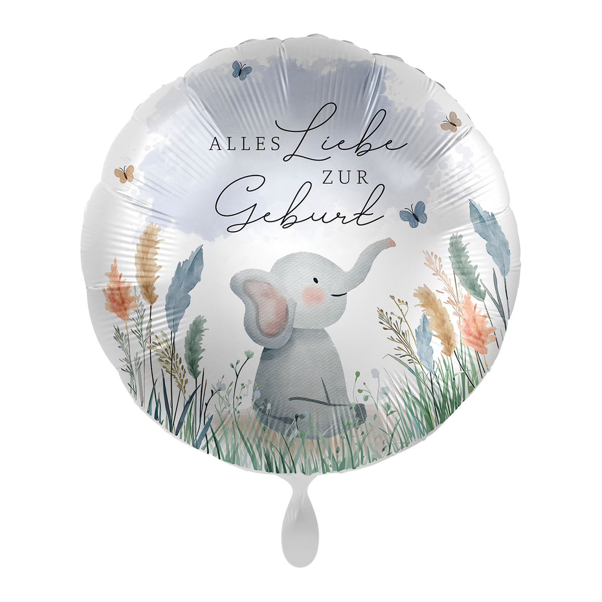 1 Ballon - Baby Boy - Liefs voor de geboorte - NL