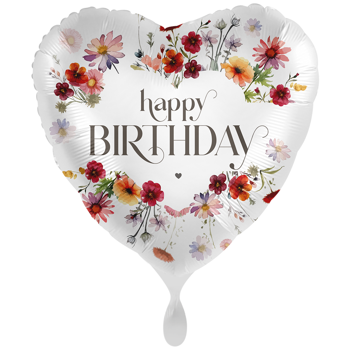 1 Ballon XXL - Colourful Wildflowers Birthday - FR