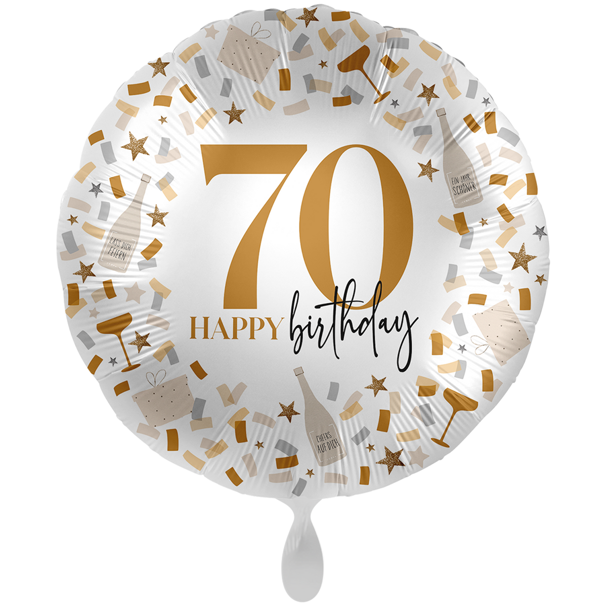 1 Ballon XXL - Hello to Another Birthday 70 - GER