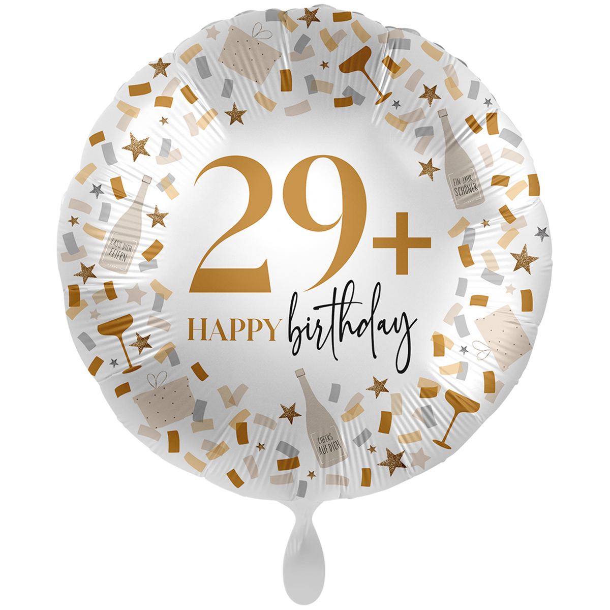 1 Ballon XXL – Hello to Another Birthday 29+ – FRA