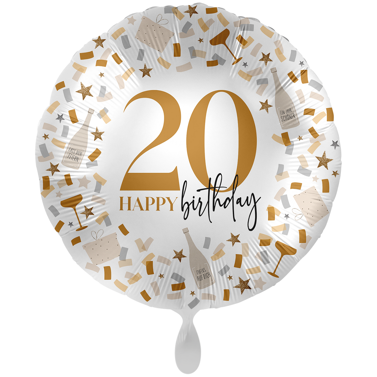 1 Ballon XXL - Hello to Another Birthday 20 - NED