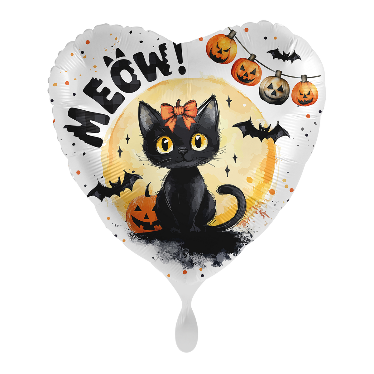 1 Ballon - Chat noir - FRA