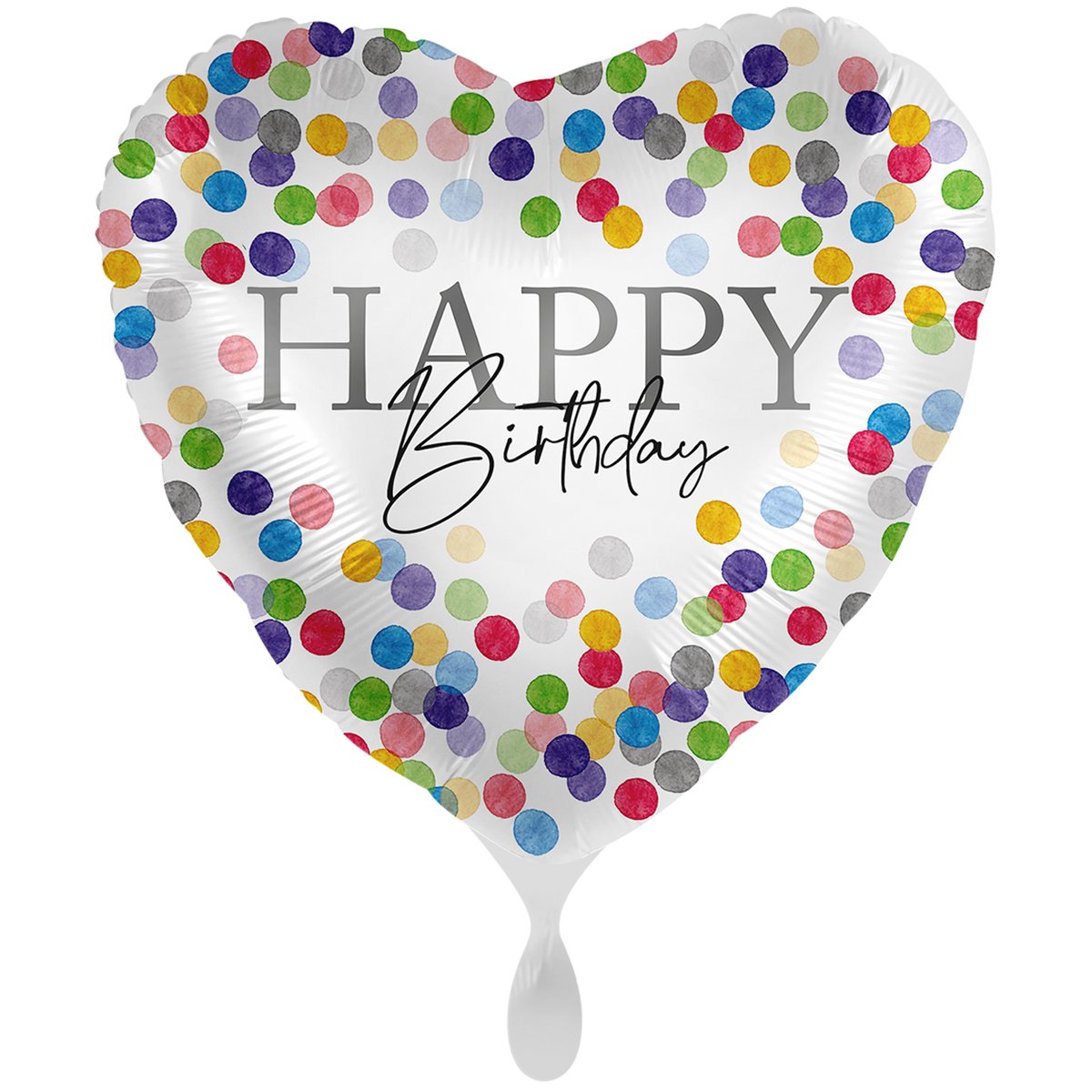 1 Ballon XXL - Confetti Anniversaire - FR