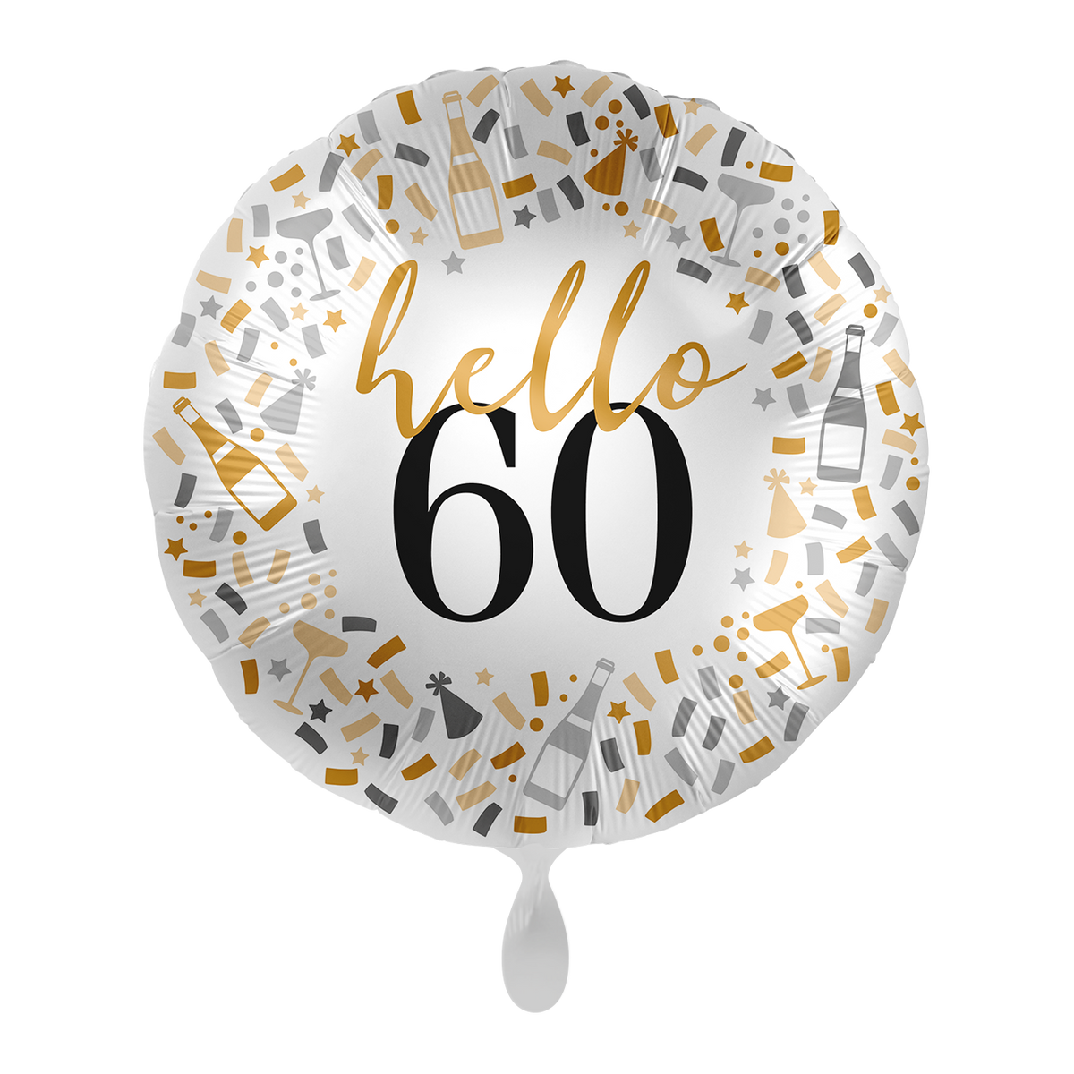 1 ballon - Bonjour 60 - UNI