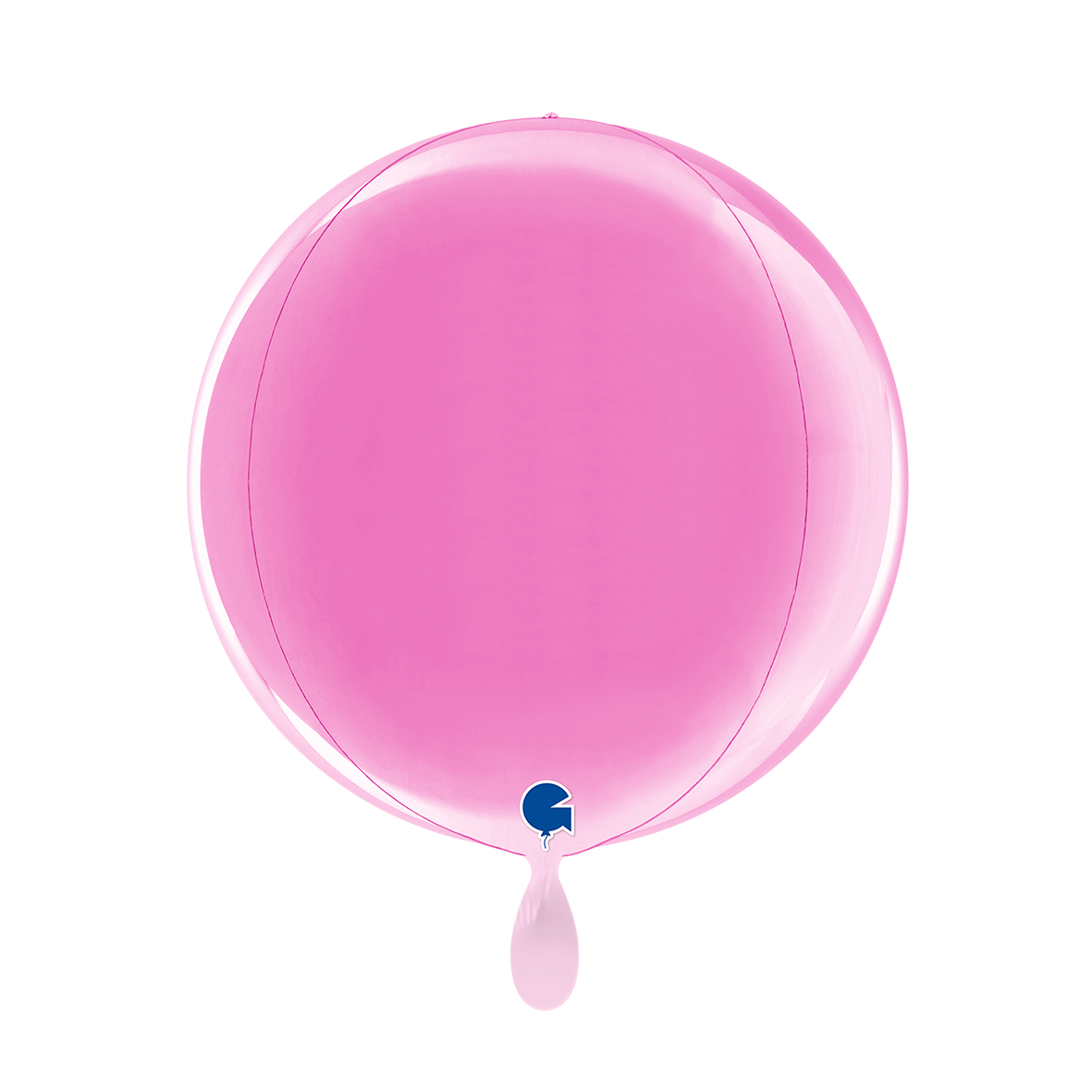 1 Ballon 4D - Globe - Fuxia