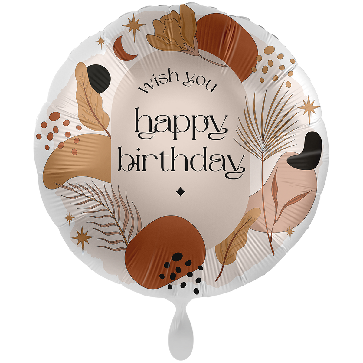 1 Ballon XXL - Blissful Birthday Vibes - EN