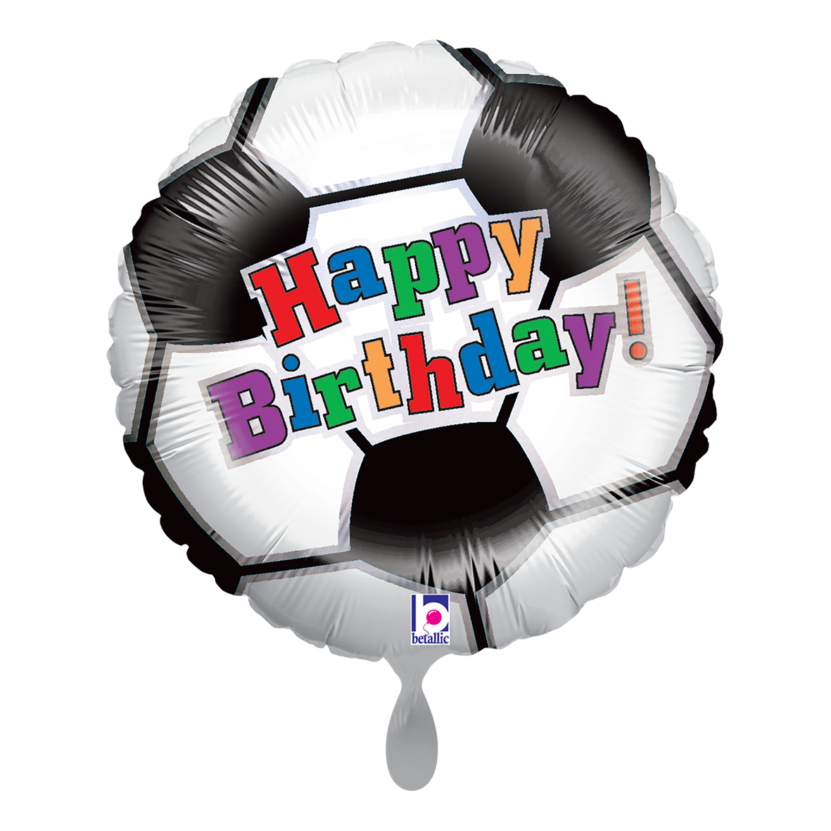 1 Ballon - Anniversaire Ballon de Foot