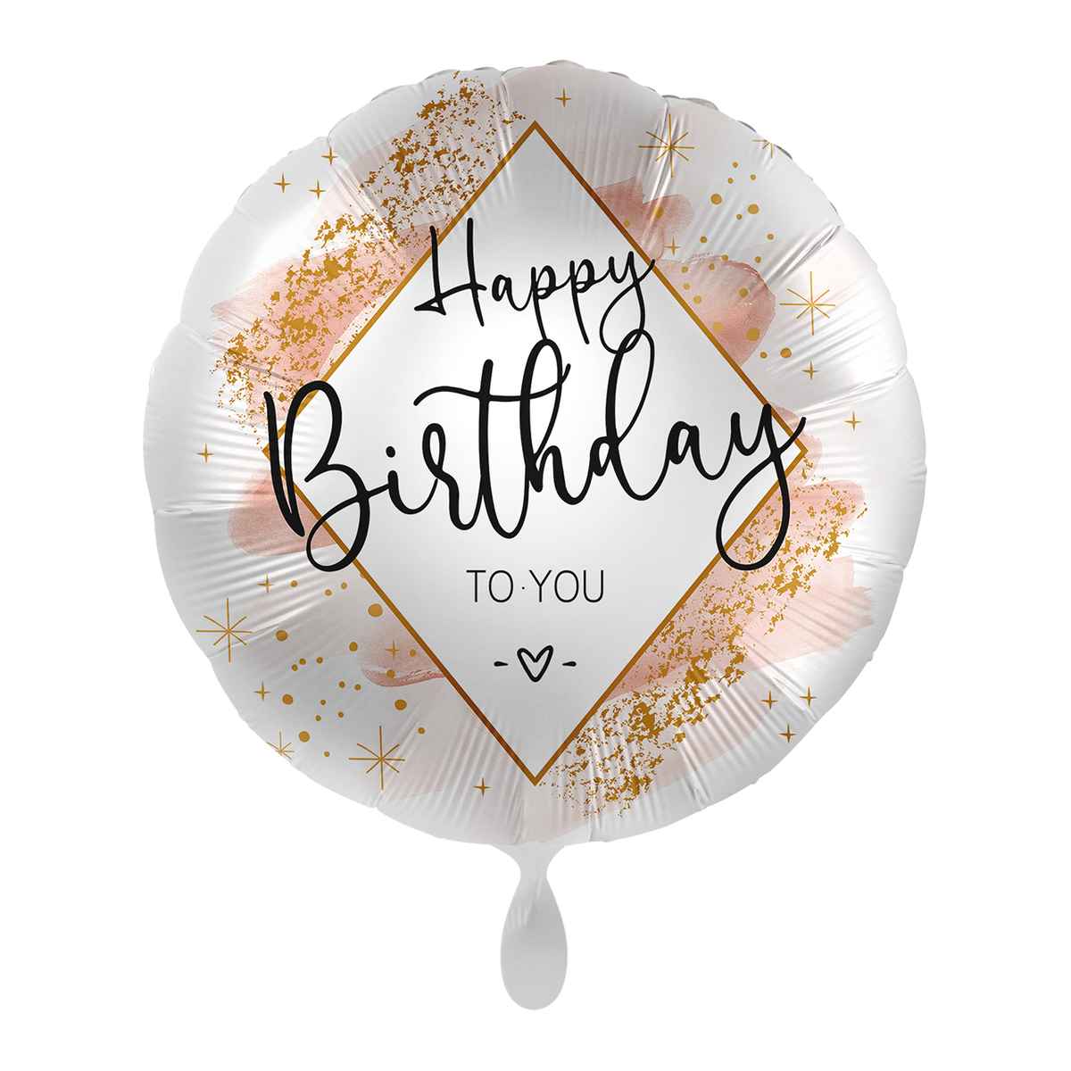 1 Ballon - Anniversaire Aquarelle Douce - FR