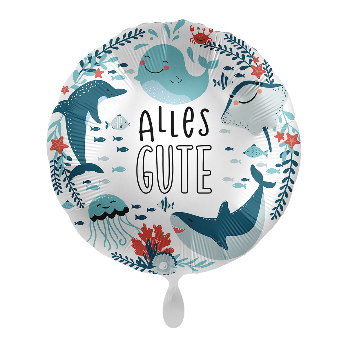 1 Ballon - Sous la mer Anniversaire - FRA