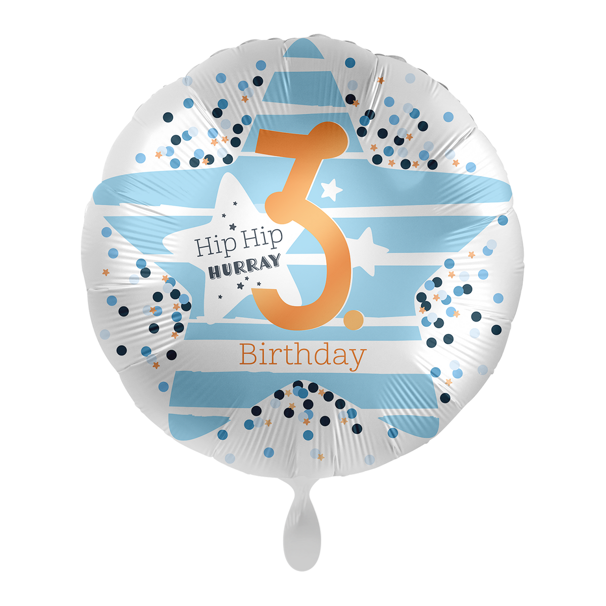 1 Ballon - 3. Verjaardag Sterren - NL