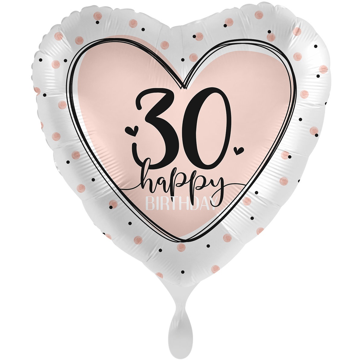 1 ballon XXL – Lovely Birthday 30 – ENG