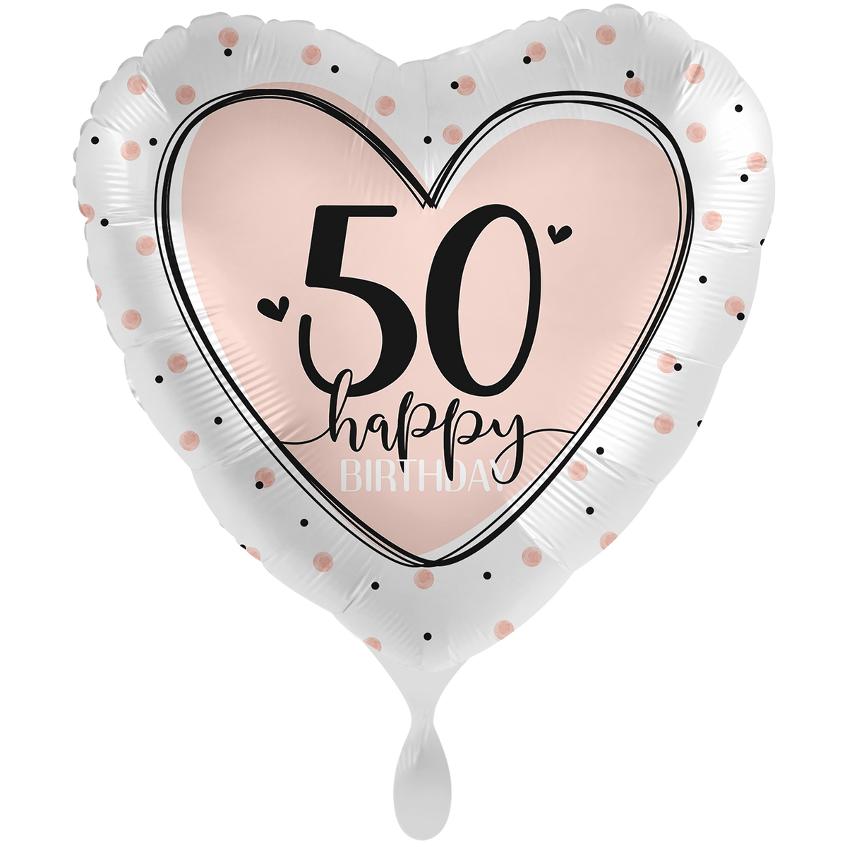 1 Ballon XXL - Lovely Birthday 50 - ENG