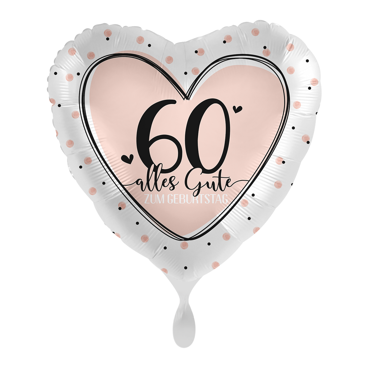 1 Ballon - Joyeux Anniversaire 60 ans - FRA