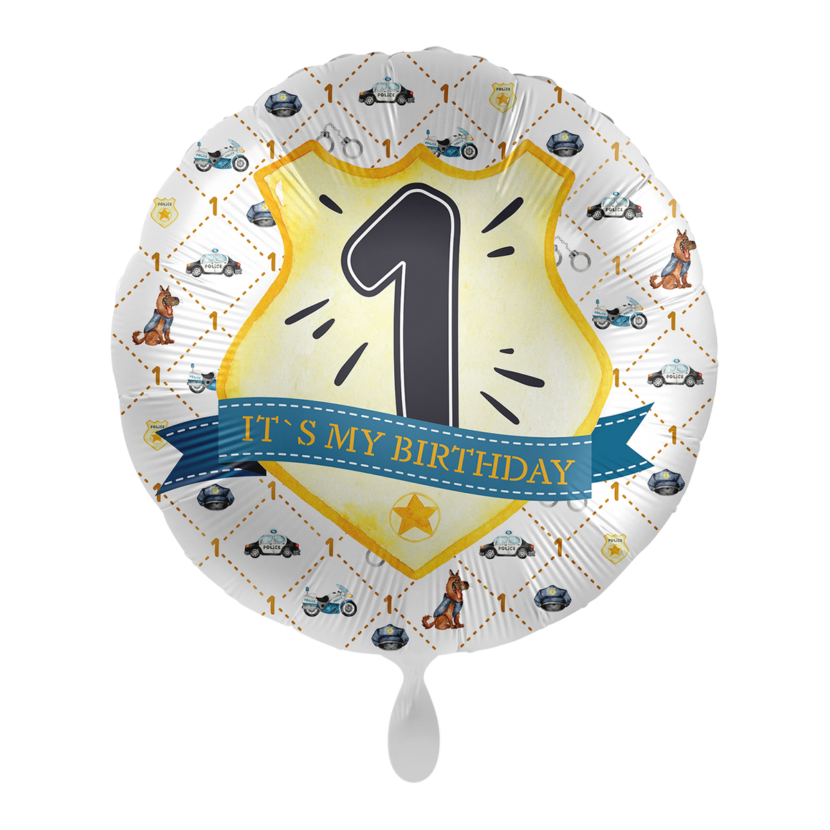1 ballon - Police Academy - un