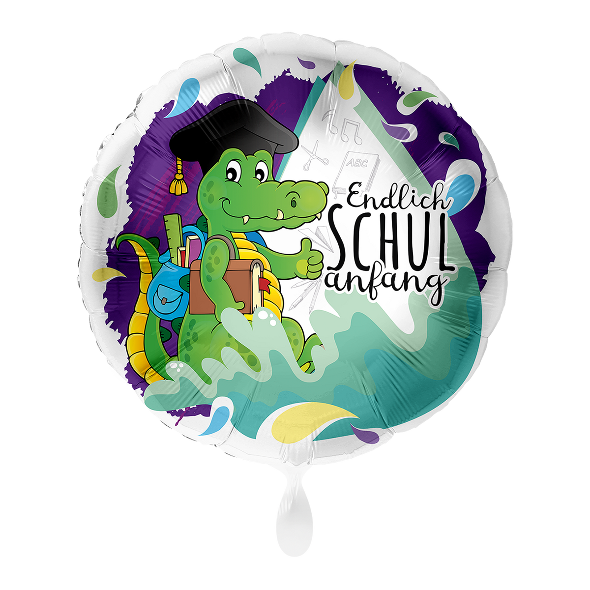 1 ballon - crocodile Enfin la rentrée scolaire